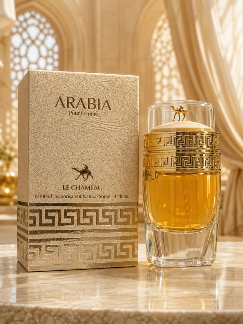 Arabia Pour Femme By le Chameau EDP for woman 100ML 3.4FL,OZ